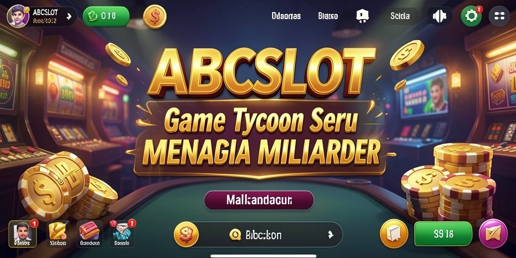 Tampilan gameplay seru dari ABCSLOT dengan banyak aksi Tycoon.