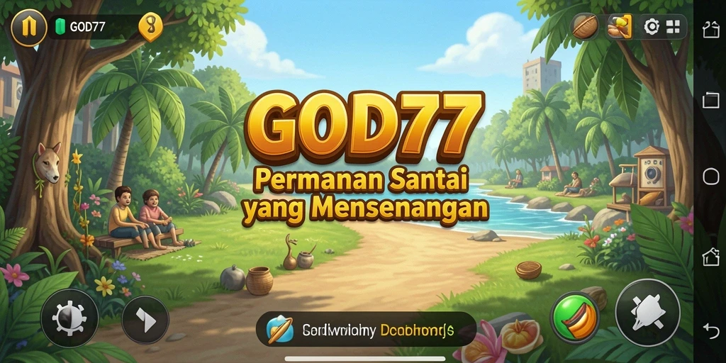 Screenshot utama GOD77 menampilkan gameplay yang seru dan mengasyikkan.