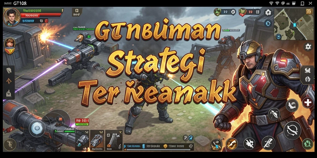 Screenshot GT108 menampilkan aksi strategis yang mendebarkan di medan perang.