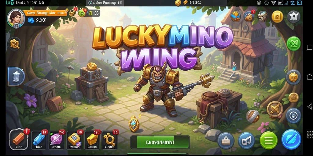 Gameplay seru LUCKYMINO dengan strategi yang mendebarkan.