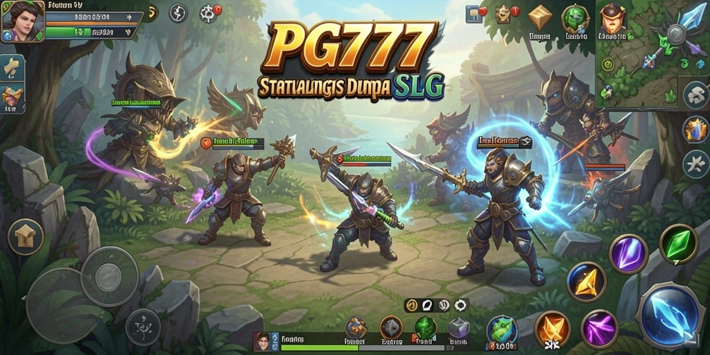 Screenshot gameplay PG777 yang menunjukkan aksi strategi seru.