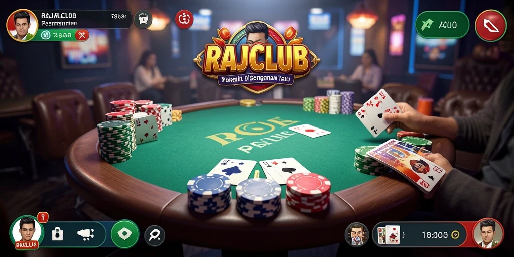Tampilan menarik dan gameplay seru di RAJACLUB.