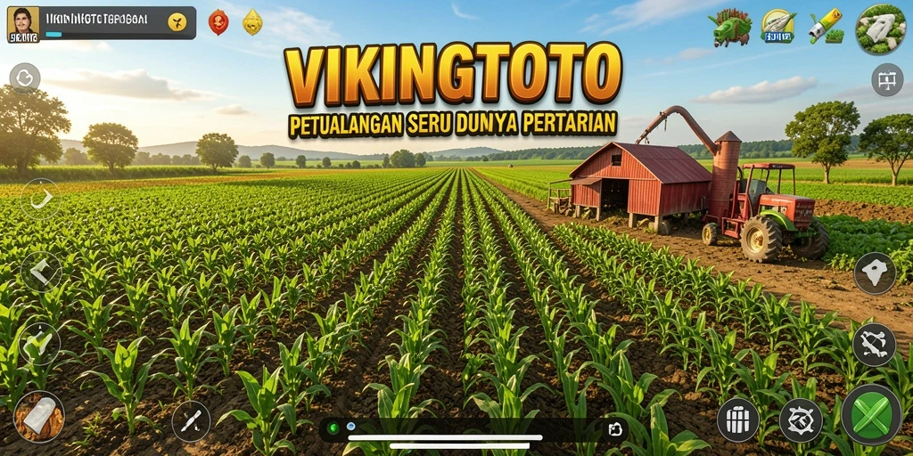 Tampilan gameplay VIKINGTOTO yang menakjubkan di dunia pertanian.